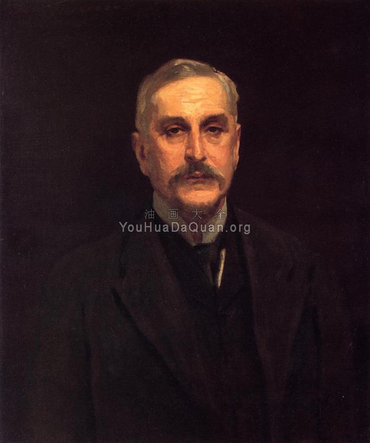 Portrait of Colonel Thomas Edward Vickers - 约翰·辛格·萨金特